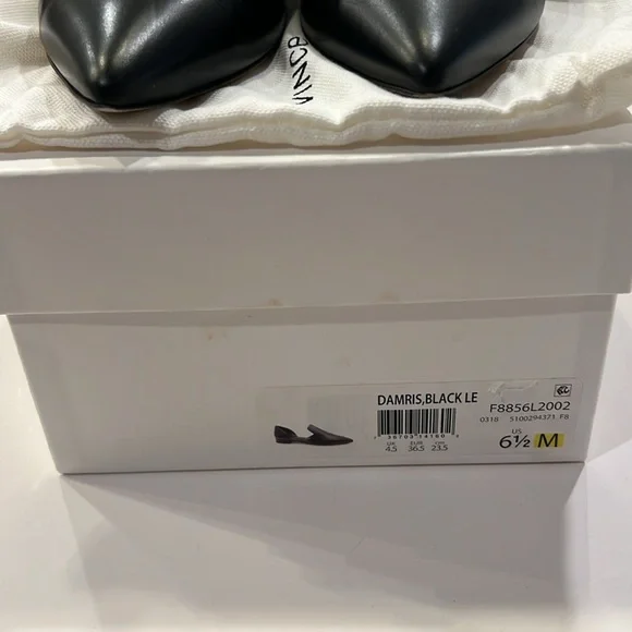 Vince Black Demaris Flat - Size 6.5 - Picture 5 of 5
